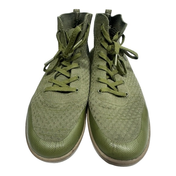 Suavs Shoes Men's US 14 EU 47 The Legacy High Top Sneaker Olive Green Lace-Up - Picture 7 of 11